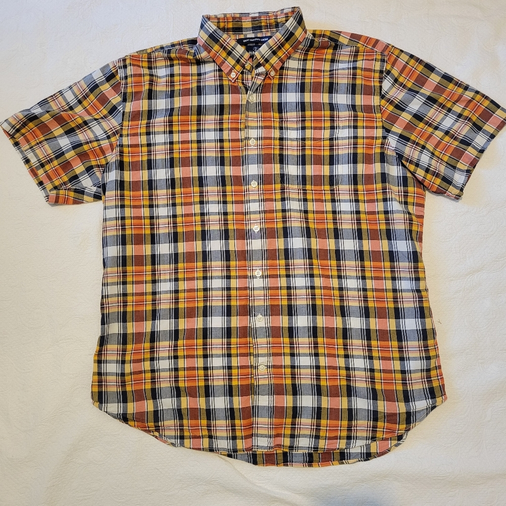 Mens Old Navy short sleeve button down size XL